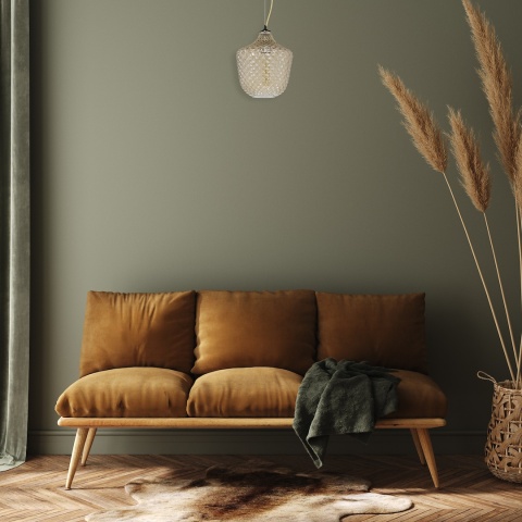 Lampa wisząca ORLANDO - zwis 1xE27 chromowana 26 cm Milagro ML5550