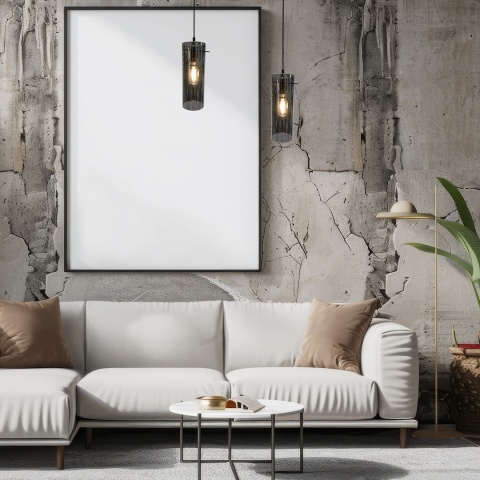 Lampa wisząca PADOVA - zwis 1xE27 czarna 10 cm Milagro