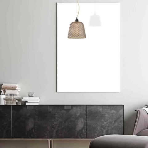Lampa wisząca RIO - zwis 1xE27 chromowana 25 cm Milagro