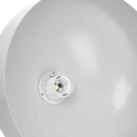 Lampa wisząca TAYLOR - zwis 1xE27 biała 30 cm Milagro