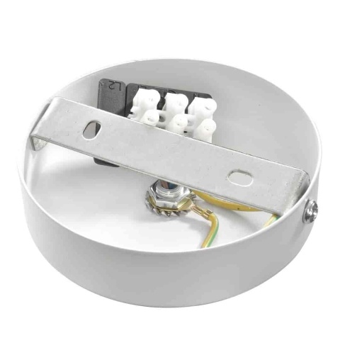 Lampa wisząca TAYLOR - zwis 1xE27 biała 30 cm Milagro