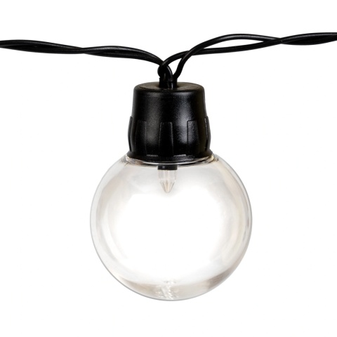 Girlanda Solarna 10m 30 LED Kuleczki Lampa Ogrodowa Taras Balkon Loft IP44
