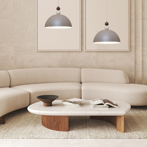 Lampa wisząca BENTO - zwis 1xE27 wielokolorowa 35 cm Milagro