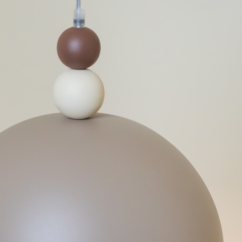 Lampa wisząca BENTO - zwis 1xE27 wielokolorowa 35 cm Milagro