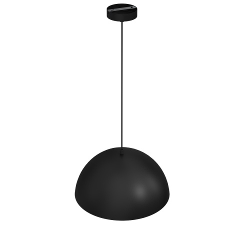 Lampa wisząca BETA - zwis 1xE27 czarno-złota 35 cm Milagro