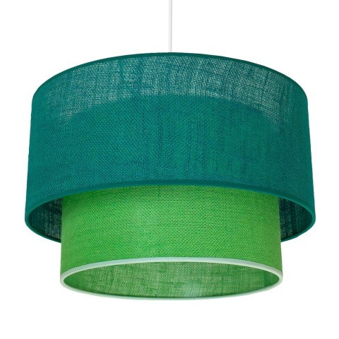 Lampa wisząca BUENO - zwis 1xE27 ciemnozielono-oliwkowa 35 cm Milagro