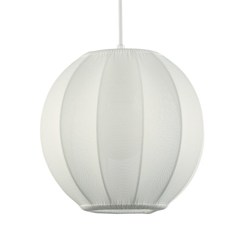 Lampa wisząca Dana - zwis 1xE27 biała 25 cm Milagro