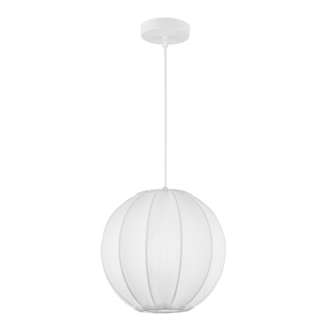Lampa wisząca Dana - zwis 1xE27 biała 25 cm Milagro