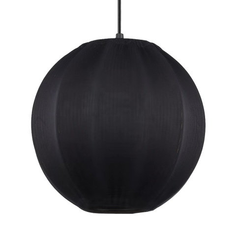 Lampa wisząca Dana - zwis 1xE27 czarna 25 cm Milagro