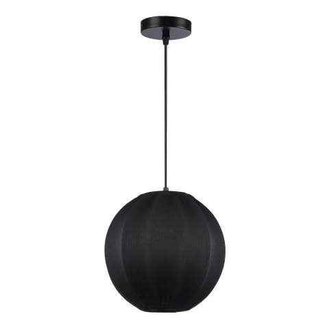 Lampa wisząca Dana - zwis 1xE27 czarna 25 cm Milagro