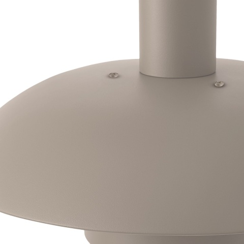 Lampa wisząca FERRO Cashmere - zwis 1xE27 kaszmirowa 38 cm Milagro
