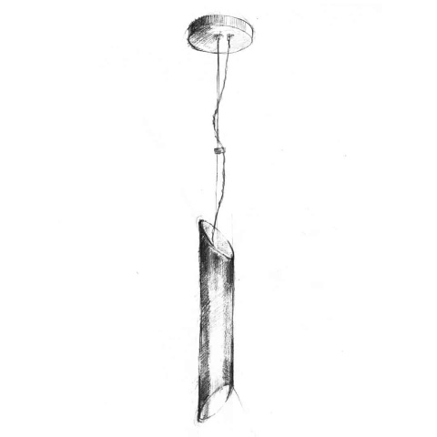 Lampa wisząca LIBRA - zwis 1xE14 czarno-złota Milagro