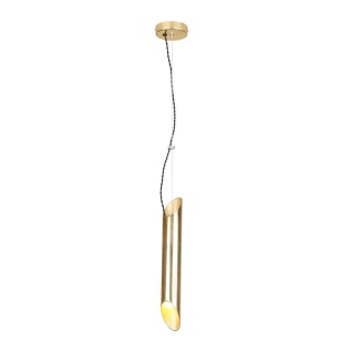 Lampa wisząca LIBRA - zwis 1xE14 złota Milagro