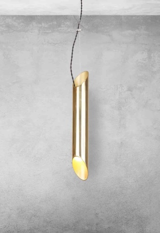 Lampa wisząca LIBRA - zwis 1xE14 złota Milagro