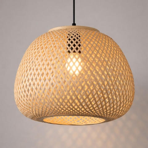 Lampa wisząca Petra - zwis 1xE27 czarna 35 cm Milagro