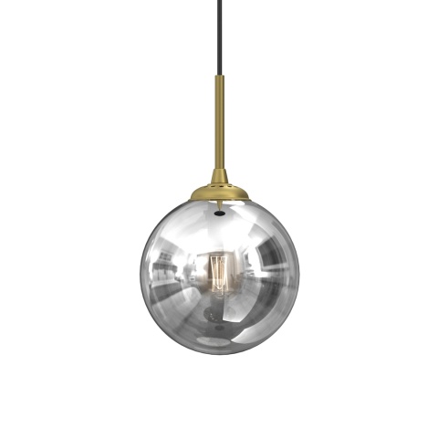 Lampa wisząca REFLEX - zwis 1xE14 czarna 17 cm Milagro