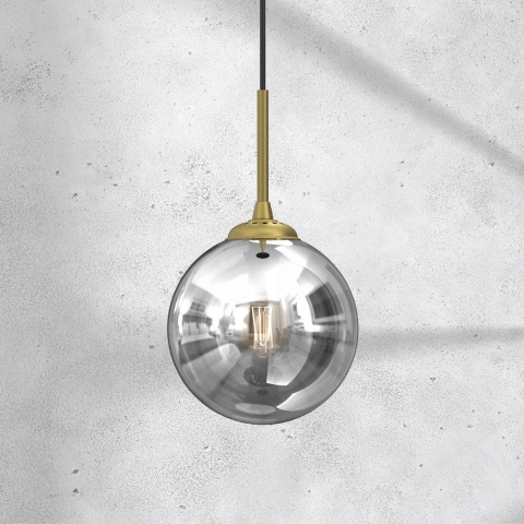 Lampa wisząca REFLEX - zwis 1xE14 czarna 17 cm Milagro