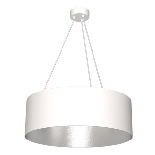 Lampa wisząca ROBIN - zwis 3xE27 biała 70 cm Milagro