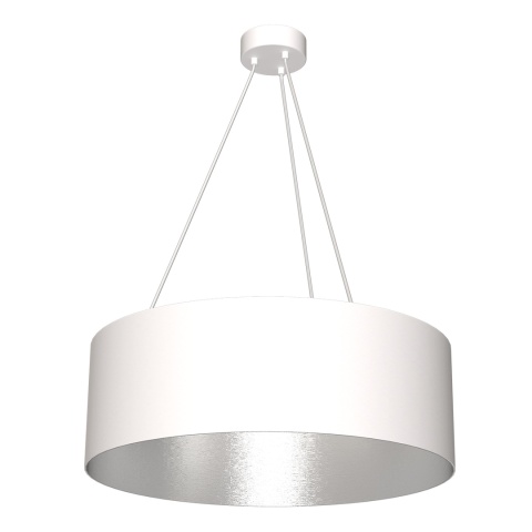 Lampa wisząca ROBIN - zwis 3xE27 biała 70 cm Milagro
