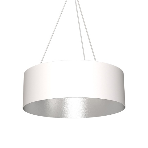 Lampa wisząca ROBIN - zwis 3xE27 biała 70 cm Milagro