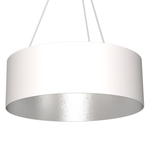 Lampa wisząca ROBIN - zwis 3xE27 biała 70 cm Milagro