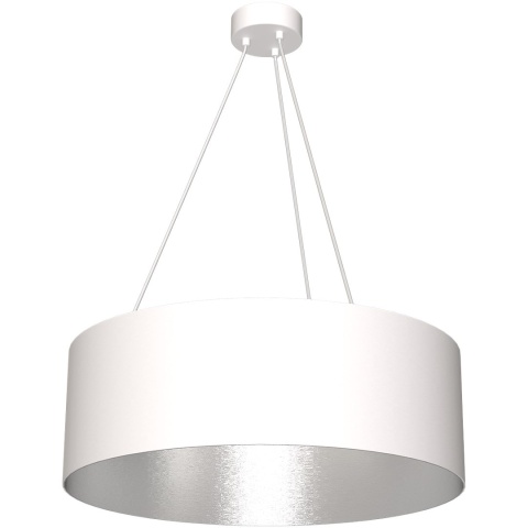 Lampa wisząca ROBIN - zwis 3xE27 biała 70 cm Milagro