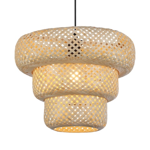 Lampa wisząca Tulum - zwis 1xE27 czarna 35 cm Milagro