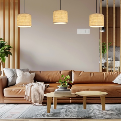 Lampa wisząca szynowa HANG do Szynoprzewodu 3 Obwodowego - zwis 1xE27 czarna Milagro
