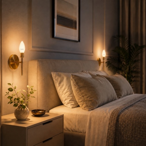 Żarówka LED E14 8W=60W 880lm Świeczka Ciepła 3000K Mocna Jasna Lumiled B35