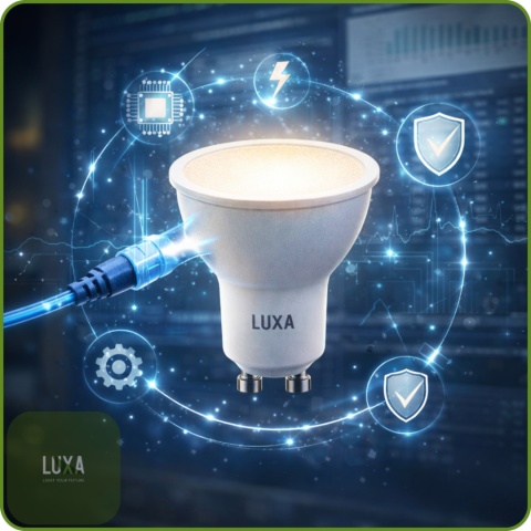 Żarówka LED GU10 6,5W = 50W 560lm 3000K Biała Ciepła Reflektor Halogen Spot