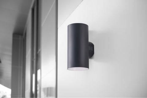 Kinkiet LED ROLAND 2 18W 3000K IP65 ciemnoszary AZzardo AZ5227