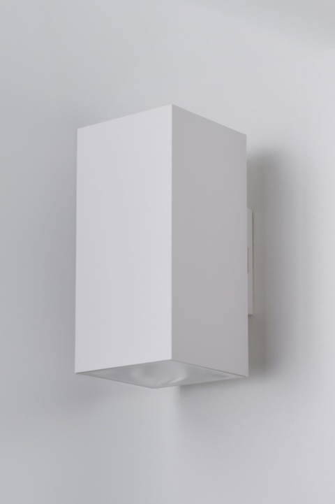Kinkiet LED ROLAND 2 SQ 18W 3000K IP65 biały AZzardo AZ5232