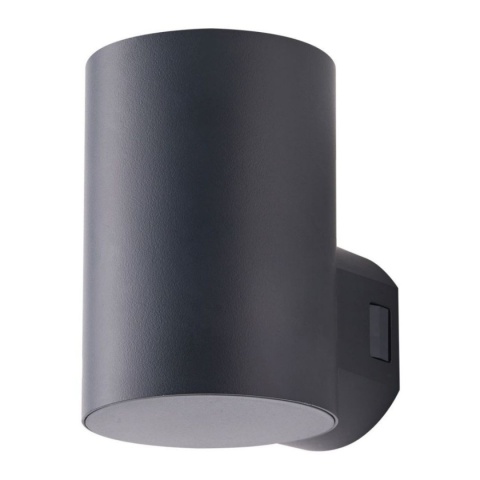 Kinkiet LED ROLAND 9W 3000K IP65 ciemnoszary AZzardo AZ5225