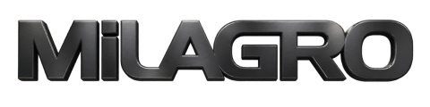 Logo marki Milagro na białym tle