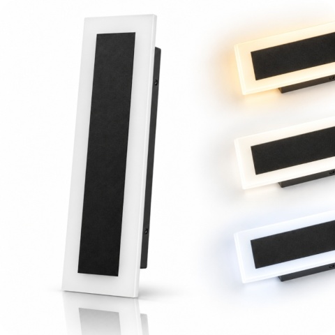 Kinkiet elewacyjny WOW ML1722 30cm 10W LED 3CCT IP54 z trzema barwami światła