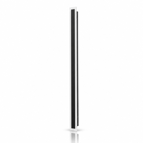 Kinkiet LED WOW ML1725 150cm z czarnym frontem i jasnym kloszem na białym tle