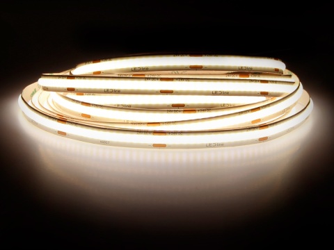 Taśma LED COB 24V 8W/m 800lm/m 3000K z rolki 30m IP20 LED line PRIME LEDLINE cena za 1m