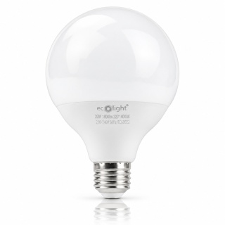 Żarówka LED E27 G95 20W 4000K 1800lm ECO LIGHT EC61022