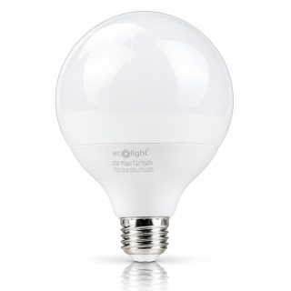 Żarówka LED E27 G95 20W 6500K 1800lm ECO LIGHT EC61023