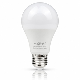 Żarówka LED E27 A60 10W 4000K 1000lm ECO LIGHT EC79481