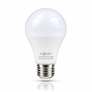 Żarówka LED E27 A60 12W 3000K 1200lm ECO LIGHT EC79285