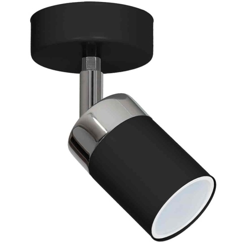 JOKER BLACK/CHROME - zbliżenie chromowanych detali głowicy