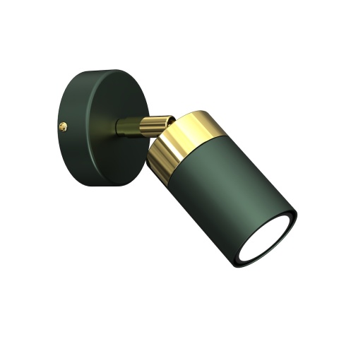 Zielono-złoty kinkiet JOKER GREEN/GOLD 1xGU10