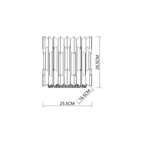 Kinkiet RITZ CHROME 2xE14
