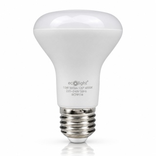 Żarówka LED E27 R63 10W 4000K 900lm ECO LIGHT EC79116