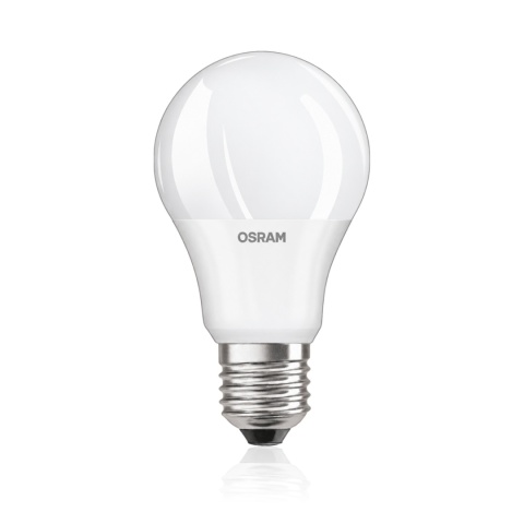 Żarówka LED E27 OSRAM PARATHOM AC31150 8,5W 2700K — czysty widok z odbiciem premium
