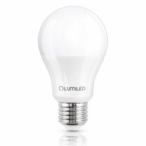 Żarówka LED LUMILED E27 A60 10W 1100lm 6500K z odbiciem premium