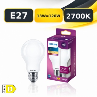 Żarówka LED E27 A67 PHILIPS Classic 13W = 120W 2000lm 2700K Mleczna