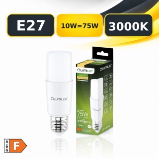 Żarówka LED E27 LUMILED STICK T37 10W=75W 1055lm 3000K