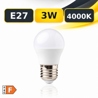 Żarówka LED E27 G45 kulka 3W 4000K 300lm ECO LIGHT EC67761
